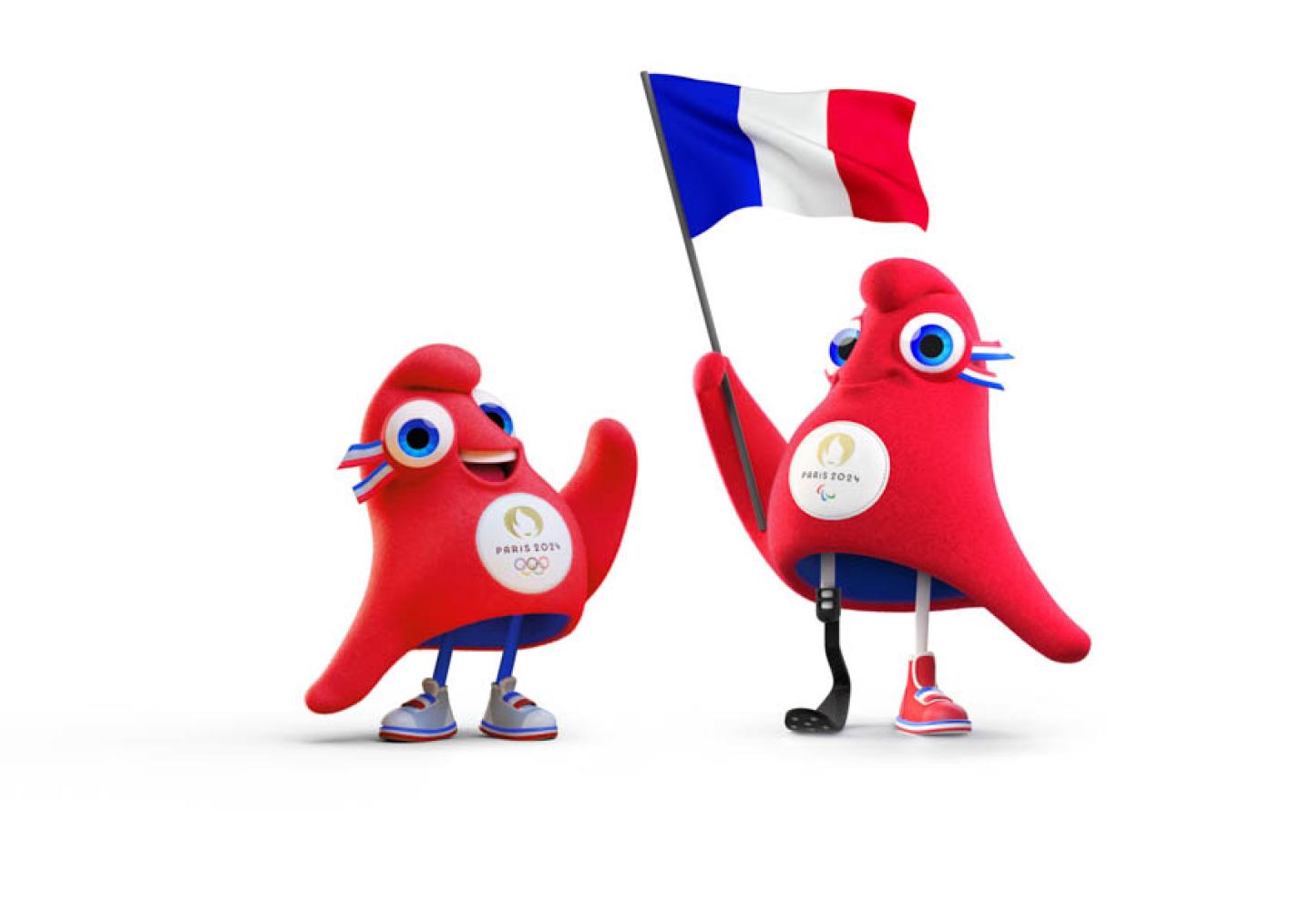 IHF The world the Paris 2024 Phryges